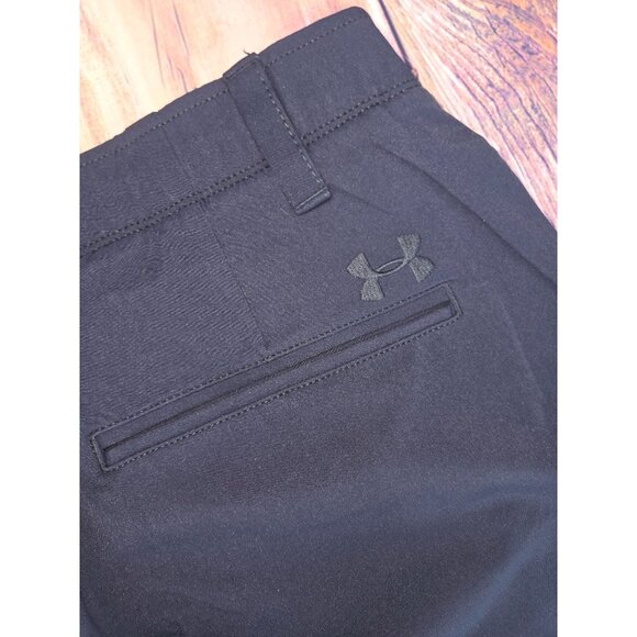 Under Armour Mens Black Athletic Golf Pants Size 36x27 Inseam 27" - Picture 4 of 6